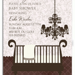 Oh Baby! Musk Boutique Baby Shower Invitation