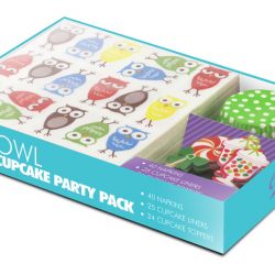 Owl Cupcake Party Pack