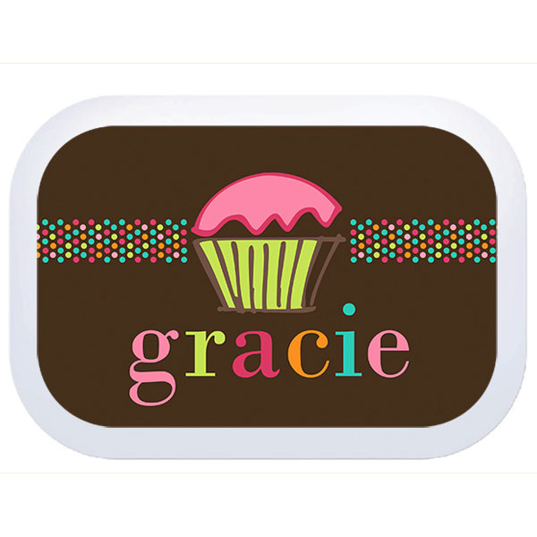 Personalized Birthday Girl Cupcake -Customizable- Name Womens