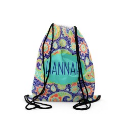 Personalized Paisley Backpack